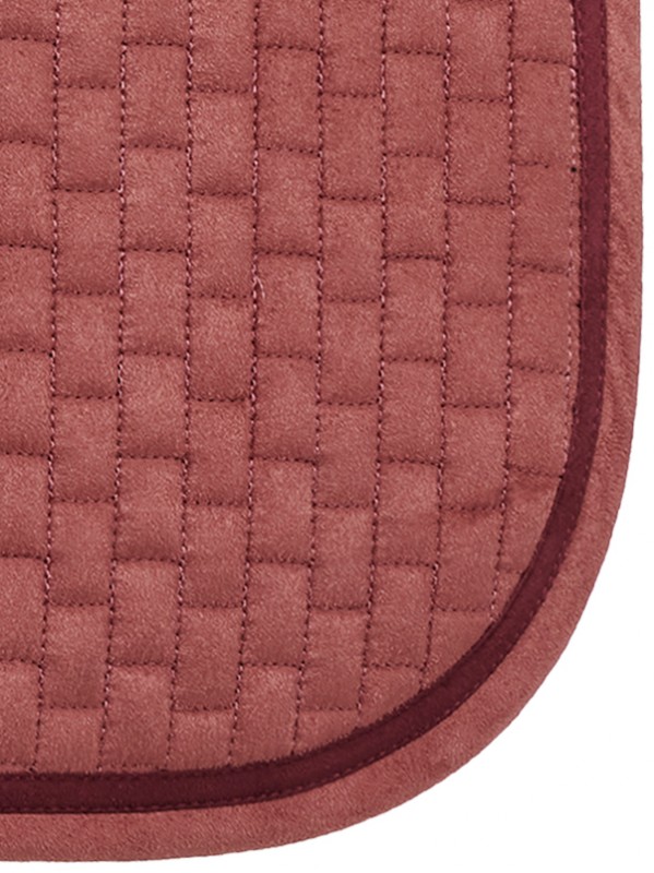 LeMieux Saddle Pad Suede Square Dressage Orchid