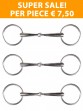 Super Sale! Vantaggio NG Loose Ring Snaffle Stainless Steel 18 mm