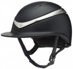 Charles Owen Riding Helmet Halo Luxe Black/Platinum
