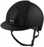 KEP Riding Helmet 2.0 Textile + Glitter Black