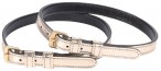 Harry's Horse Spur Straps Patent Leather Gold