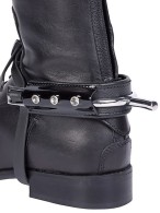 Harry's Horse Spur Protectors Patent Leather Black/Silver