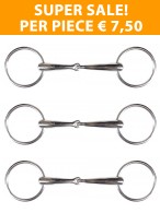 Super Sale! Vantaggio NG Loose Ring Snaffle Stainless Steel 14 mm