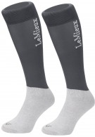 LeMieux Show Socks Slate Grey