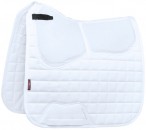LeMieux Saddle Pad Square Dressage Prosorb 2-Pocket White