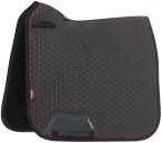 LeMieux Saddle Pad Suède Square Dressage Cinder