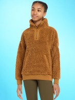 LeMieux Sweater Young Rider Tia Teddy Fleece Ginger 