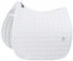 Eskadron Saddle Pad Platinum Cotton Glitter White