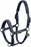 Eskadron Headcollar Platinum Glossy Crystal Atlantic Blue