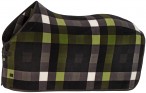 12 Hours Offer! Eskadron Cooler Rug Platinum Fleece Check Teak Brown