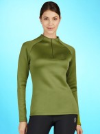 Eskadron Shirt Platinum Half-Zip Moss Green