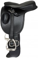 LeMieux Mini Saddle Play Pony Dressage Black