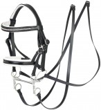 LeMieux Mini Hoofdstel Speelpony Stang & Trens Black