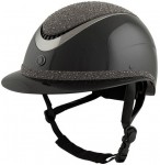 BR Rijhelm Theta Plus Dazzling Glamourous Glossy Black