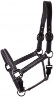 Harry's Horse Halster Leder Metallic Black/Gunmetal