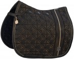 Eskadron Saddle Pad Platinum Big Square Glam Black