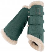 Eskadron Leg Protector Heritage Stingray + Faux Fur Vintage Green