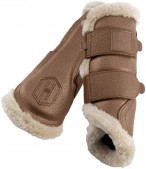 Eskadron Leg Protector Heritage Stingray + Faux Fur Almond