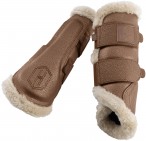 Eskadron Leg Protector Heritage Stingray + Faux Fur Almond