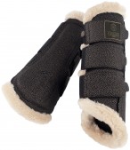 Eskadron Leg Protector Heritage Stingray + Faux Fur Black