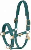 Eskadron Headcollar Heritage Faux Leather Plait Vintage Green