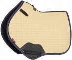 LeMieux Saddle Pad Suede Square Close Contact Mimosa