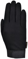 Comfort Line Riding Gloves Cotton Grip Black