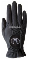 Roeckl Riding Gloves Lisboa Grip Swarovski Black