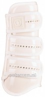 BR Tendon Boots Pro Max Lacquer Strass White