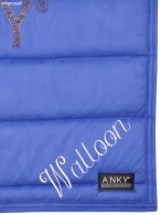 Embroidery Anky Saddle Pad Decorative Letters