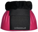 Vantaggio Bell Boots Rubber + Faux Fur Pink