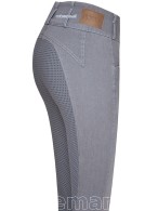 Pikeur Riding Breeches Candela Full Grip Jeans Grey
