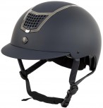 BR Riding Helmet Lambda Painted Navy/Gunmetal